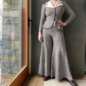 Vintage 70's Flare-Bottom Leisure Suit